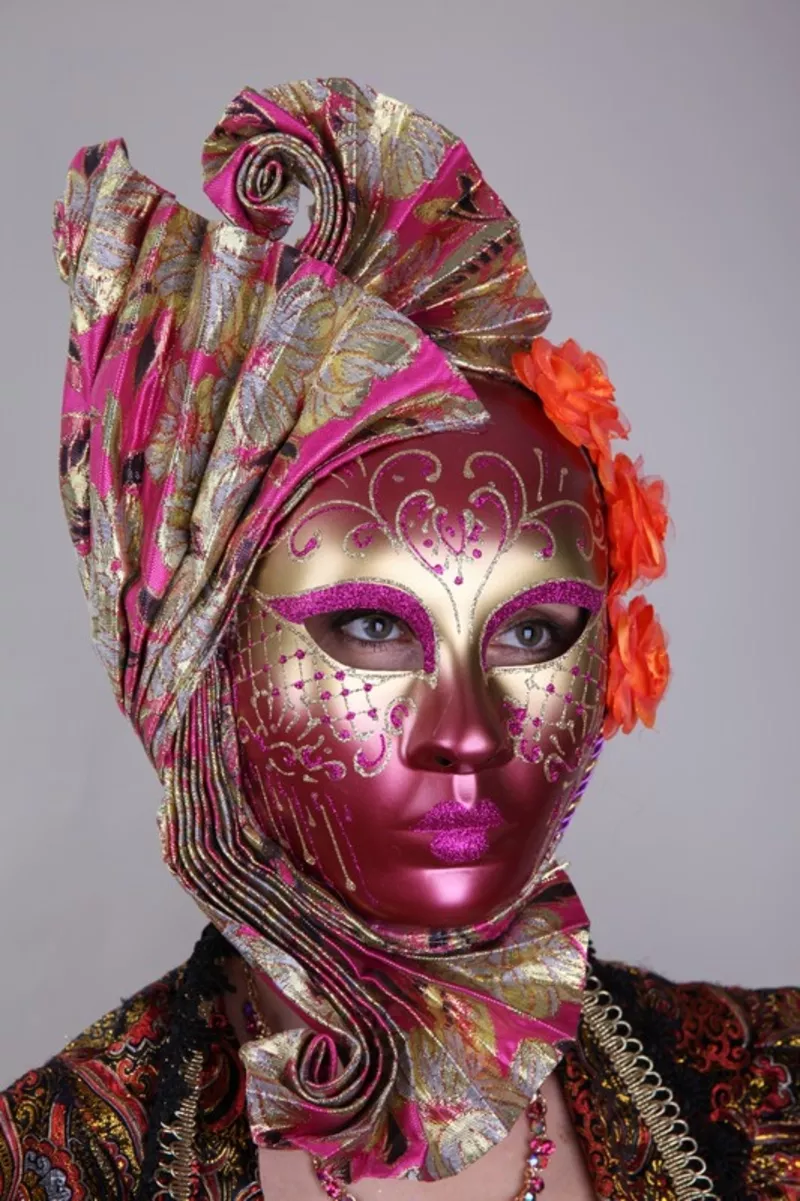 Венецианские маски мужские и женские на прокат и на продажу в Алматы 9