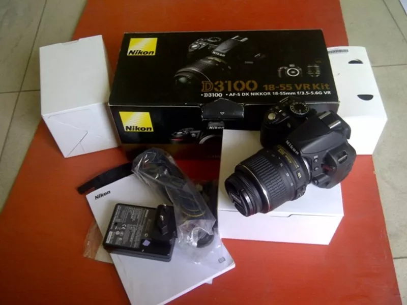 Nikon D3100 Полный комплект. Торг. 2