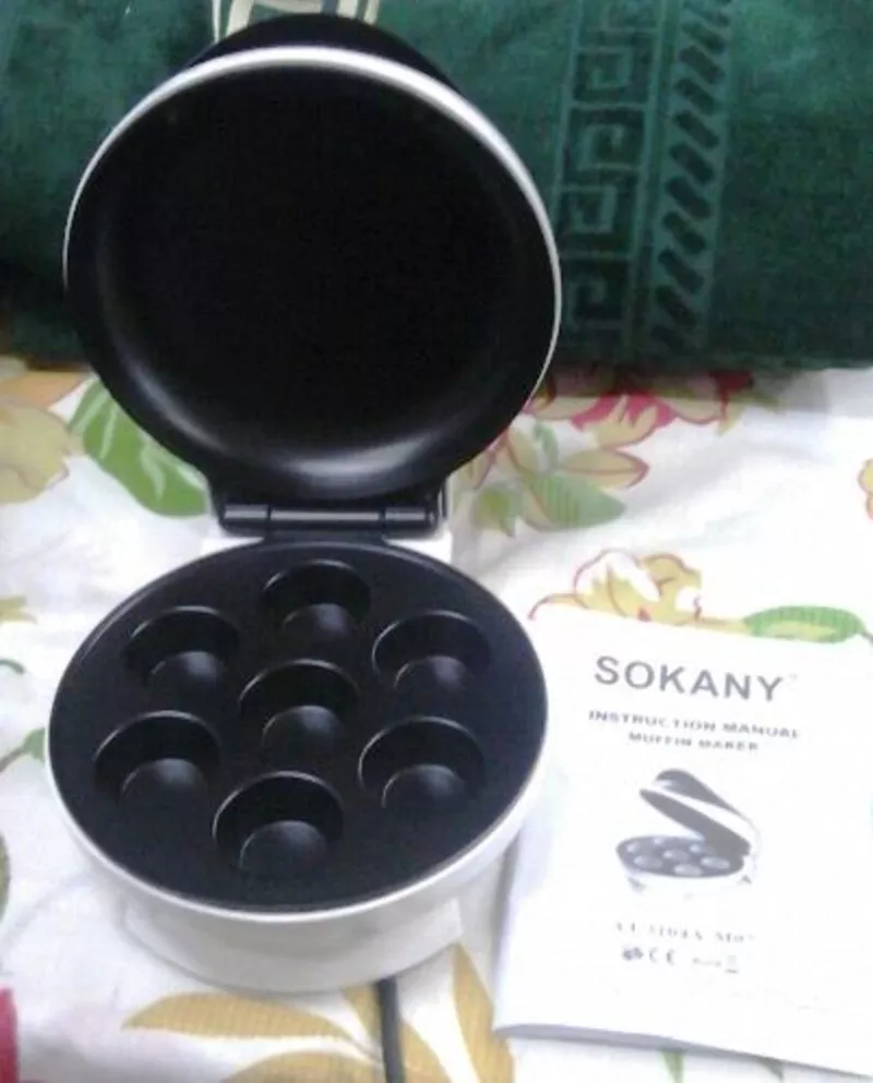Аппарат для приготовления кексов маффин (Маффин Мейкер) Sokany 46432 2
