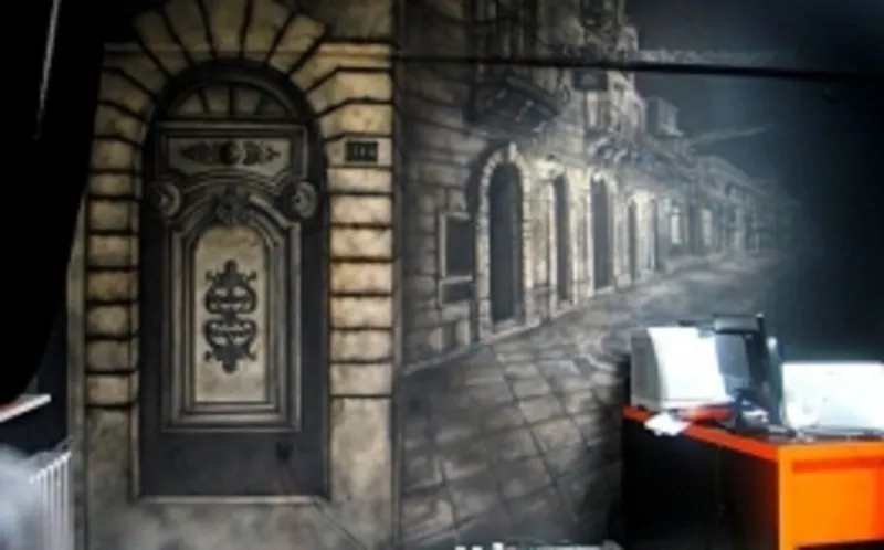 Художественная роспись   декор стен,   потолков и  арок под ключ 3