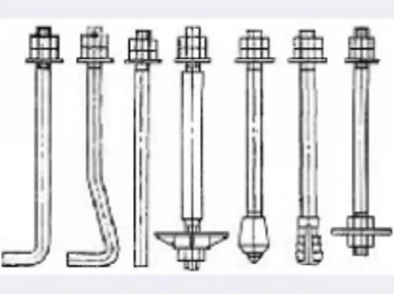 Анкерные фундаментные болты ГОСТ 24379.1.80   