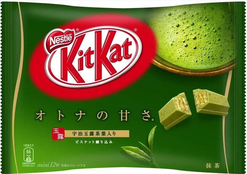 KitKat в японском шоколаде из зелёного чая