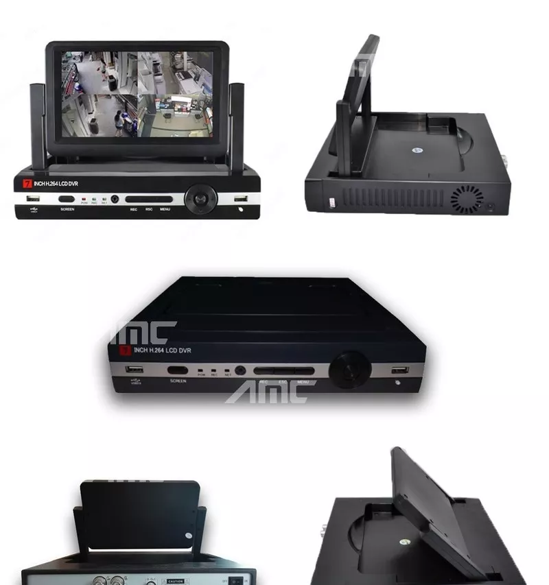 Продам Комплект готового видеонаблюдения на 4 камеры с 7 дюймовым мони