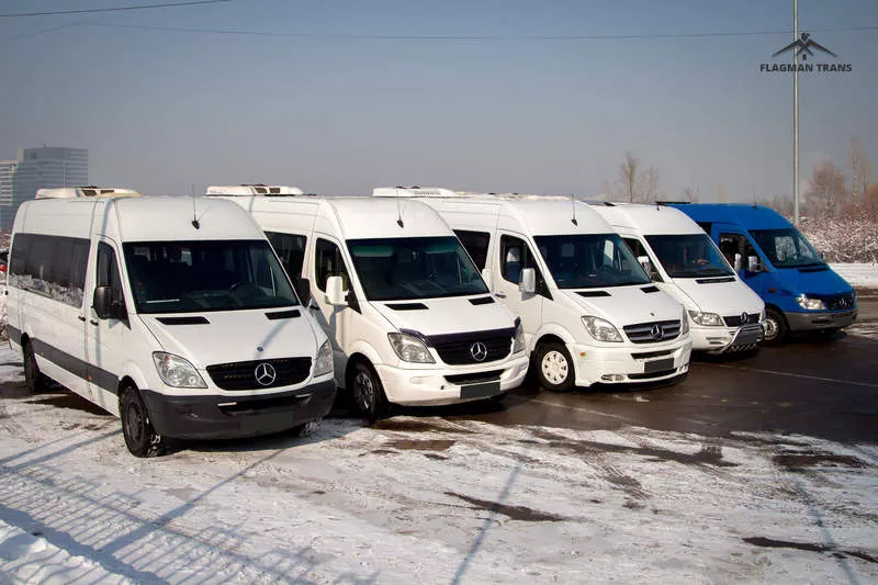 Пассажирские перевозки от 5 до 55 человек по Алматы и Казахстану!