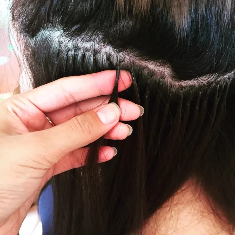 Наращивание волос от 45000 тенге 3