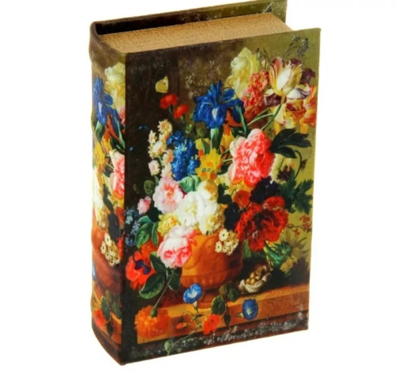 Сейф-книга Натюрморт из садовых цветов 46461