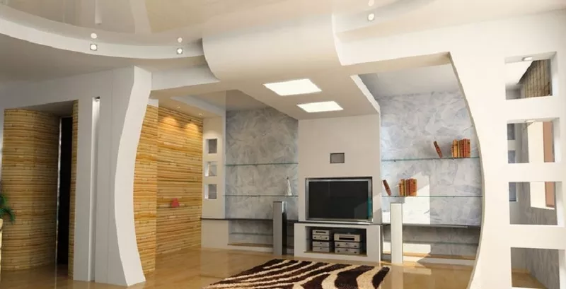 Работы по гипсокартону любой сложности 3