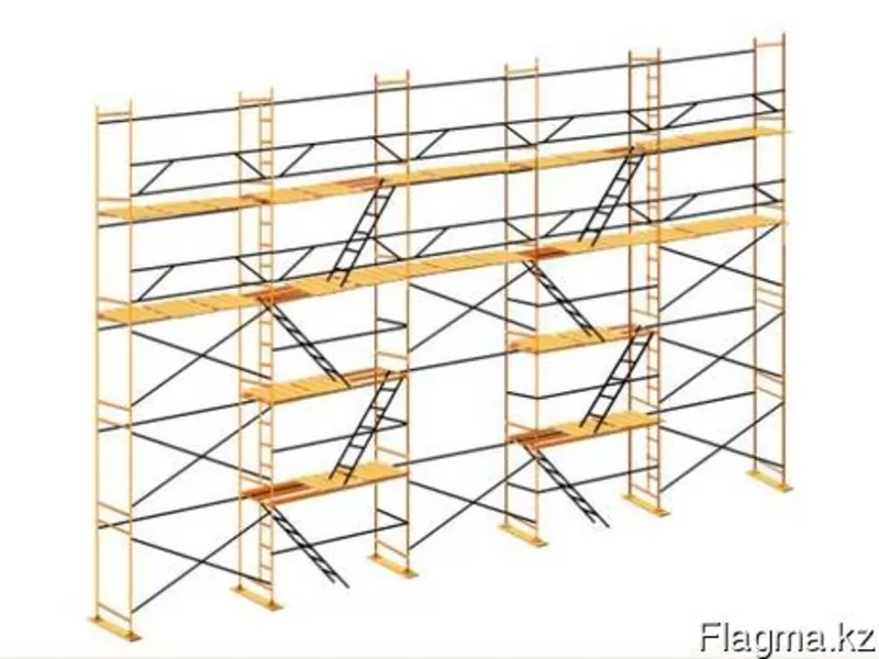 Строительные леса в Казахстане. Продажа и аренда