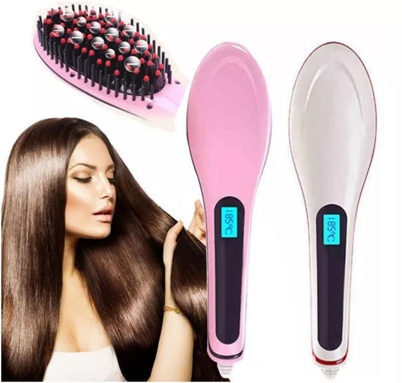 Электрическая расческа-выпрямитель Fast Hair Straightener HQT-906