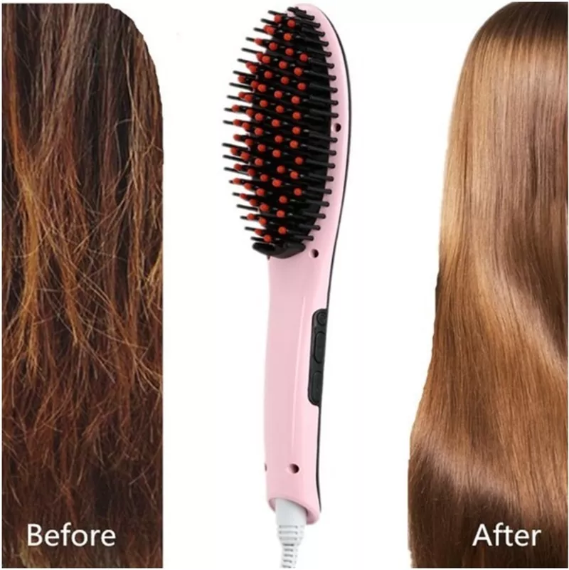 Электрическая расческа-выпрямитель Fast Hair Straightener HQT-906 3