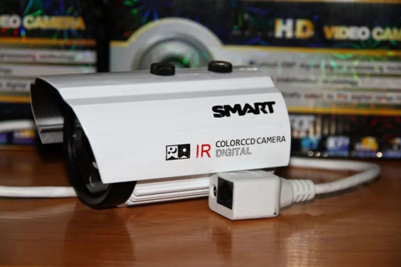 Продам IP-камера уличная,  линза 3, 6mm фиксированная ,  модель Smart 104