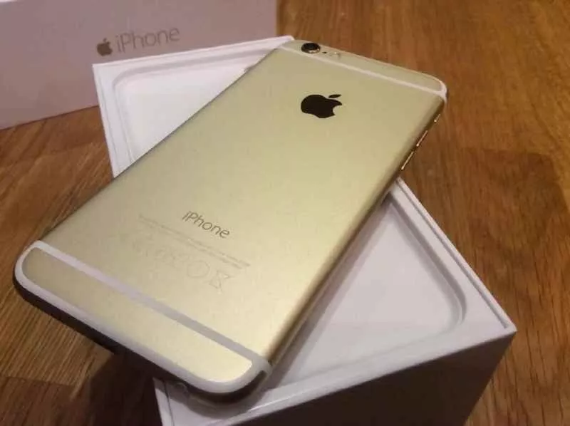 заказ Apple IPhone 5S, 6, 6S золото / белый  Русское меню разблокирован 4