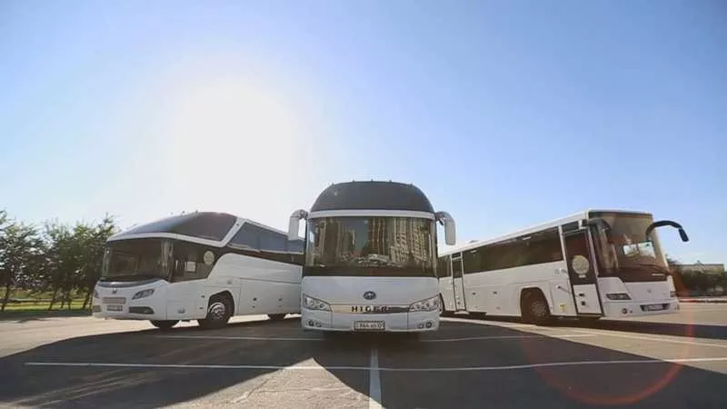 Аренда автобуса с водителем в городе Алматы  3