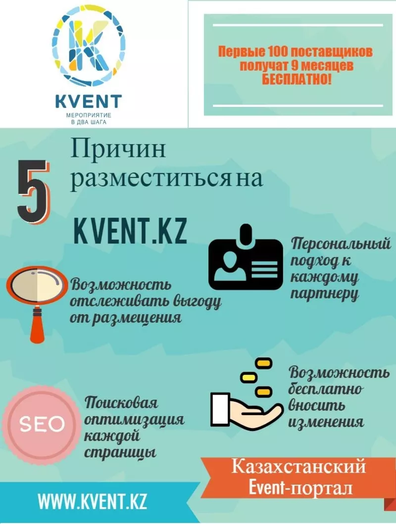 Kvent kz – Казахстанский Ивент-портал - Ваше мероприятие в 2 шага. 2