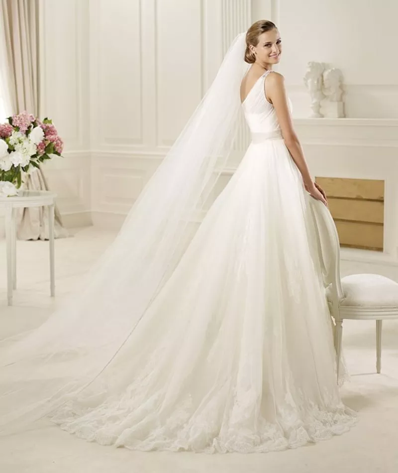 Шикарное свадебное платье Pronovias,  42-44 размер 2