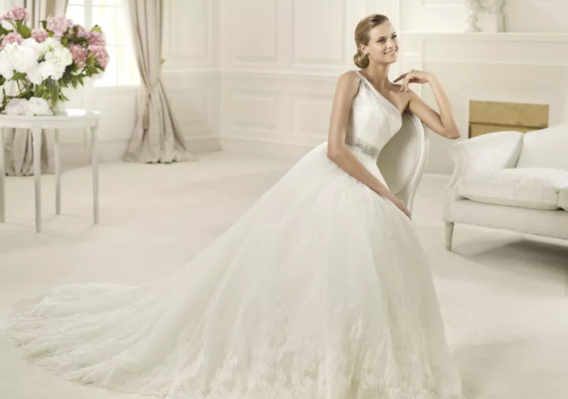 Шикарное свадебное платье Pronovias,  42-44 размер 3