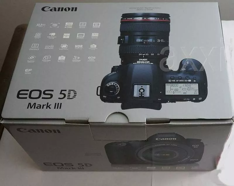 Canon EOS 5d Mark 3 с полной линзой