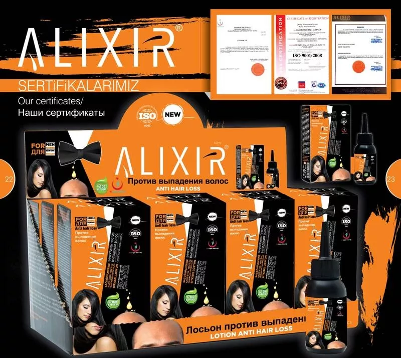 Alixir лосьон от облысения и выпадения волос 5