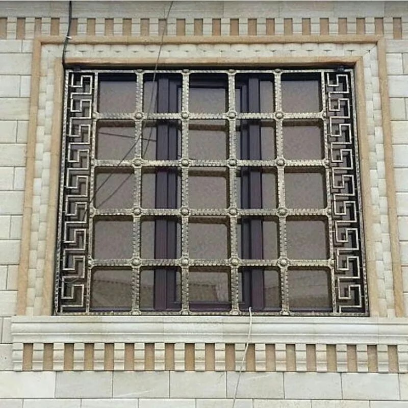Решетки на окна накладные и встроенные 5