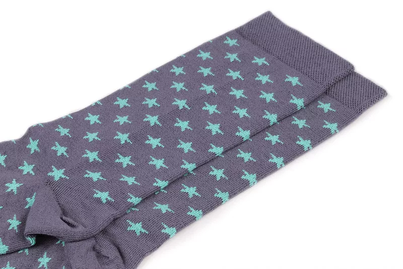  Носки Stars — Grey/Green — Socks’N’Roll 3