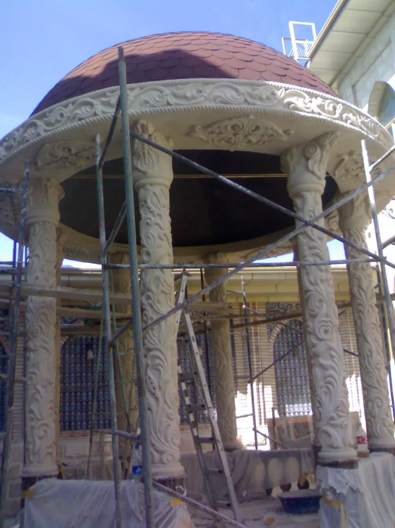 отделочные работы,  жидкий травертин 5