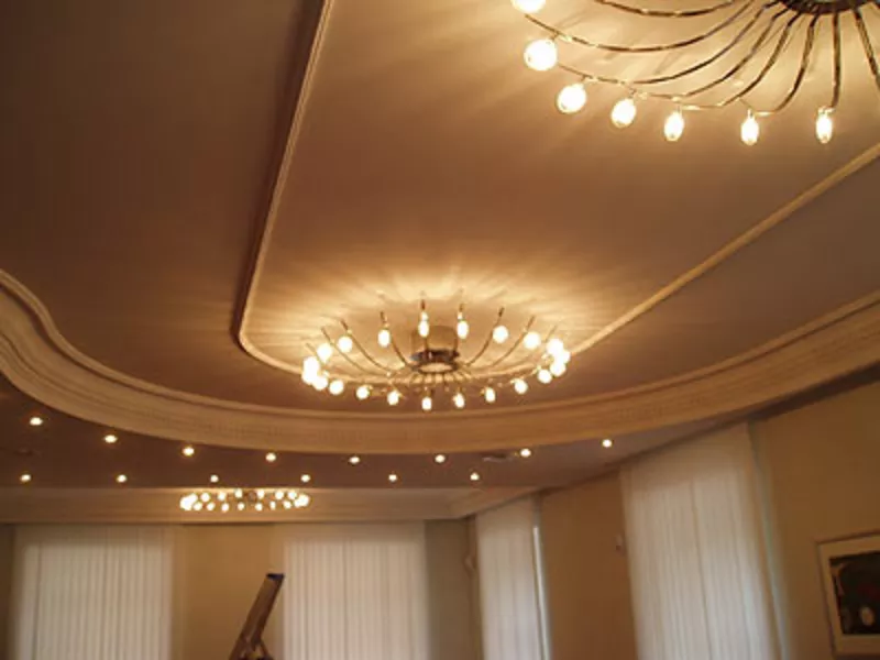 Электрик в Алматы. Навеска люстр. 3