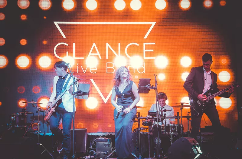Кавер группа GLANCE,  Live band / Лайв бэнд / Алматы 