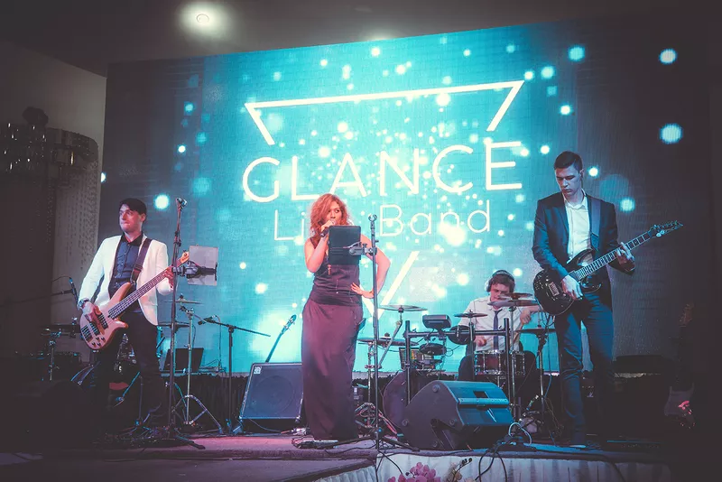 Кавер группа GLANCE,  Live band / Лайв бэнд / Алматы  3