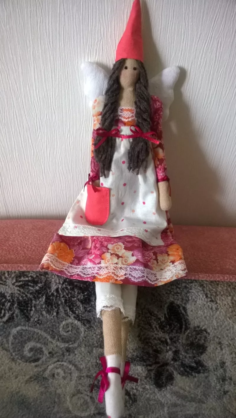 Интерьерная текстильная кукла Тильда. Эльф.