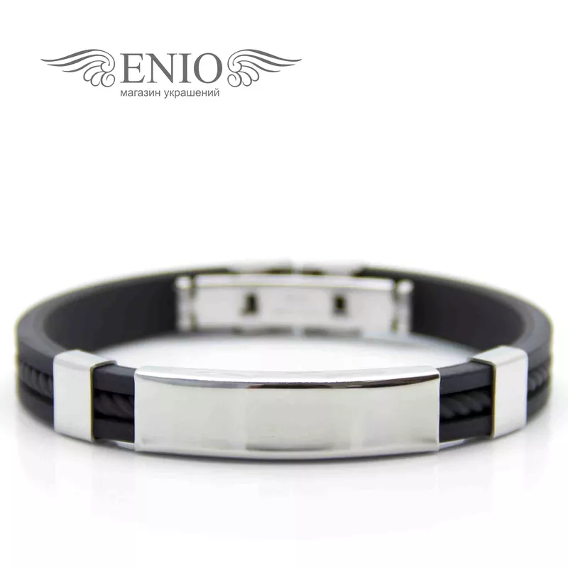 Мужские браслеты из каучука от интернет-магазина ENIO. 2