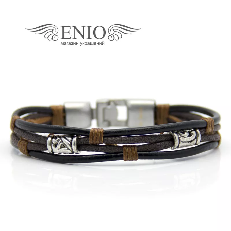 Мужские браслеты из кожи от интернет-магазина ENIO. 3