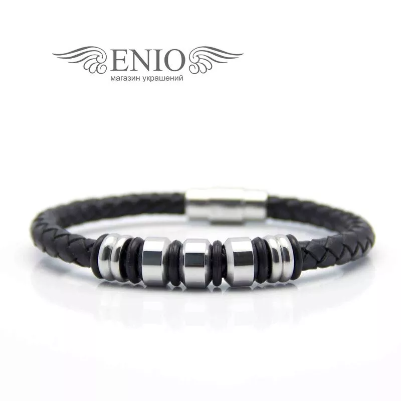 Мужские браслеты из кожи от интернет-магазина ENIO. 5