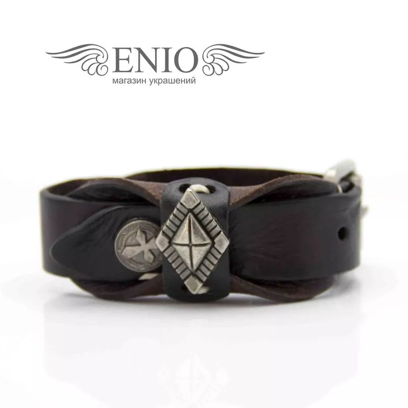 Мужские браслеты из кожи от интернет-магазина ENIO. 8