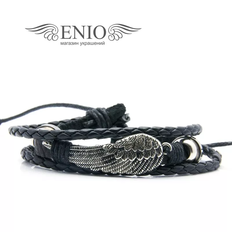 Мужские браслеты из кожи от интернет-магазина ENIO. 11