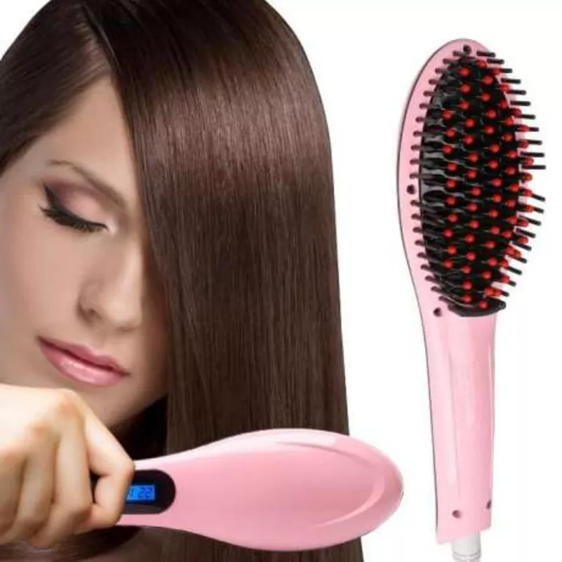 Электрическая расческа-выпрямитель Fast Hair новый,  доставка бесплатно 2