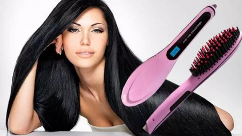 Электрическая расческа-выпрямитель Fast Hair новый,  доставка бесплатно 6