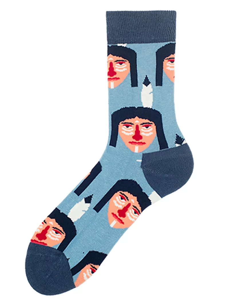 Дизайнерские цветные носки купить в Алматы Астане