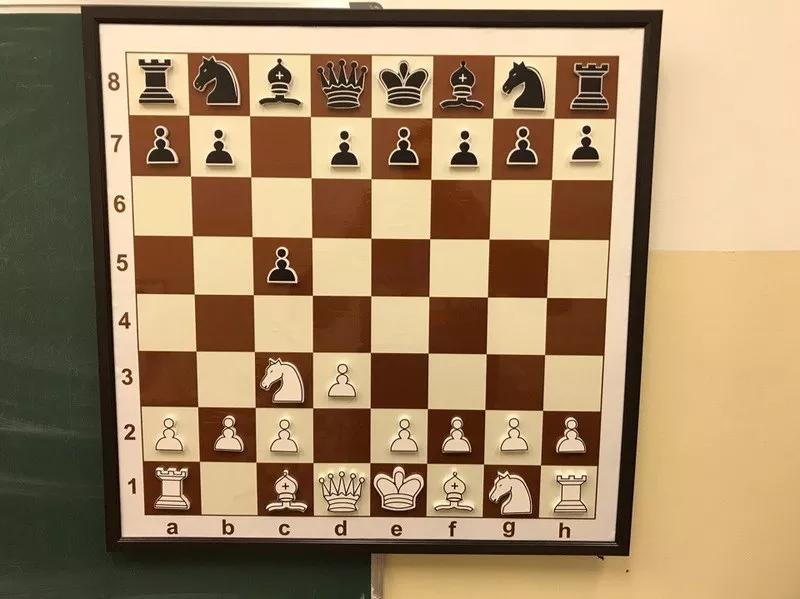 Демонстрационная шахматная доска 8