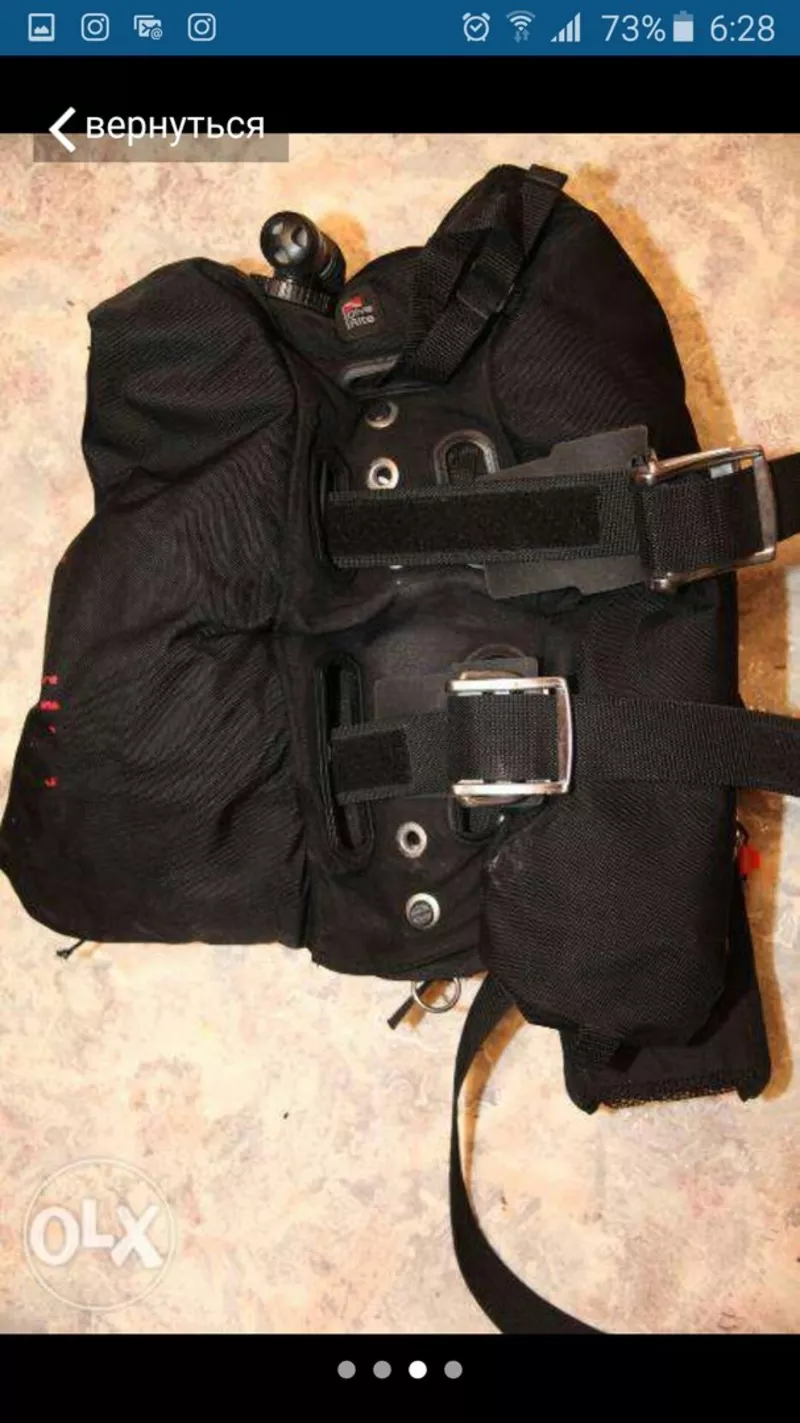 BCD Dive Rite Trans Pack крыло 2