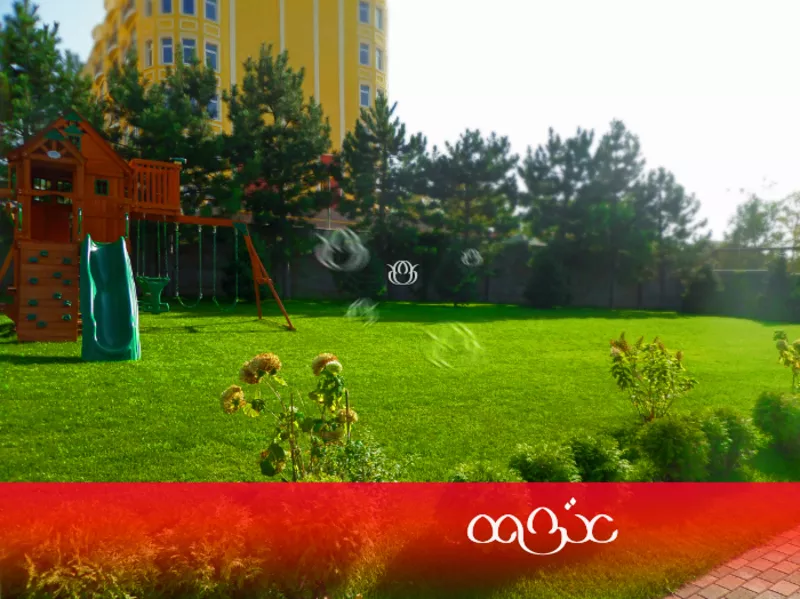 Ландшафтный дизайн и озеленение в Алматы 26