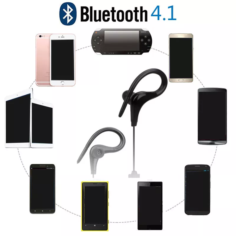 Продам оригинальные беспроводные наушники Bluetooth 4.1 - ANBES SN40 3