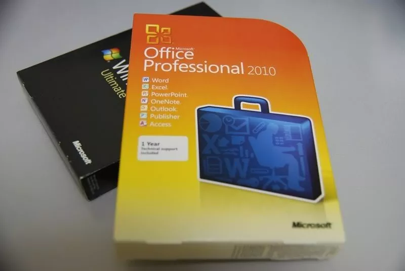 Microsoft Office Professional 2010 box 