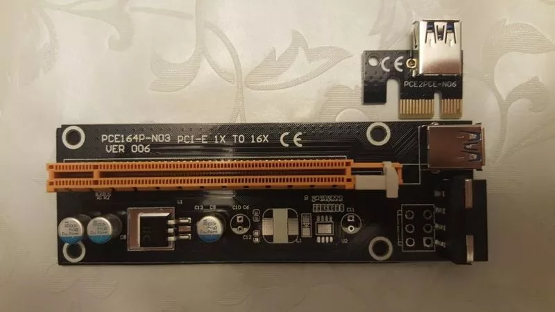 Riser (Райзер) PCI-E x1,  x16 2