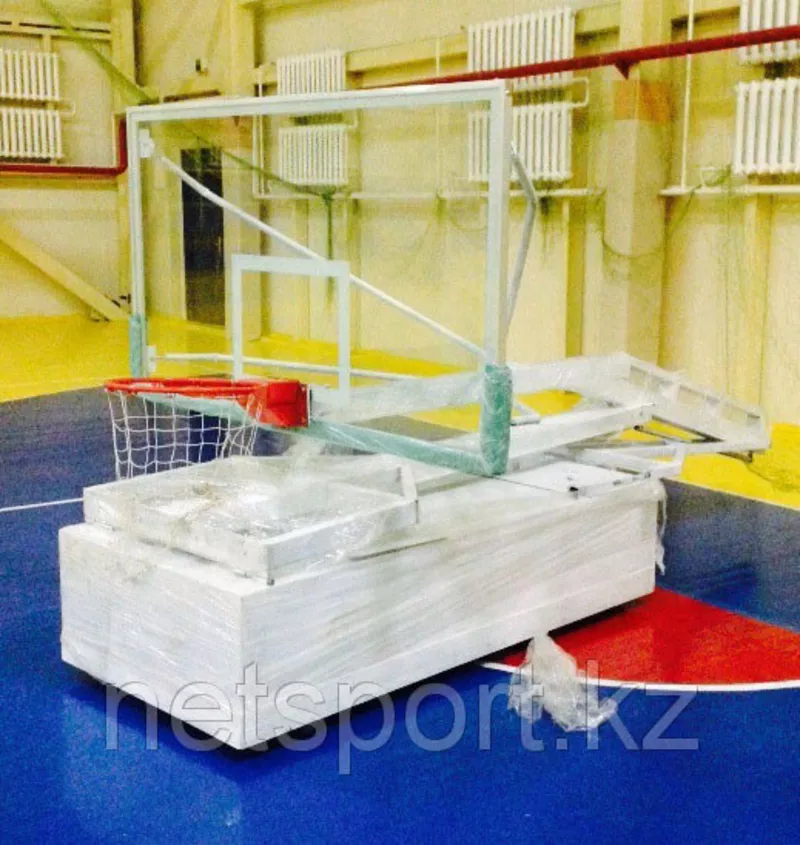 стойка баскетбольная передвижная складная 2