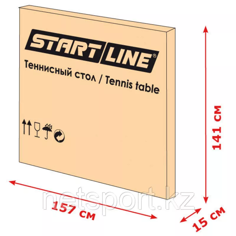  Теннисный стол Start Line Compact Light LX с сеткой 4