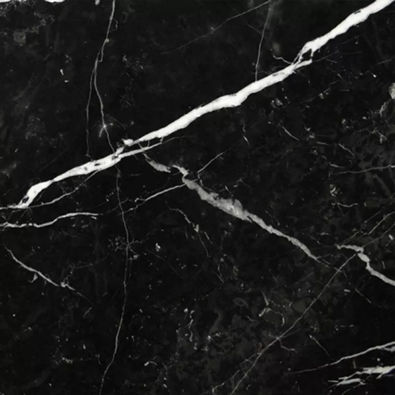 Nero Marquina- мрамор черный с белыми прожилками,  Китай