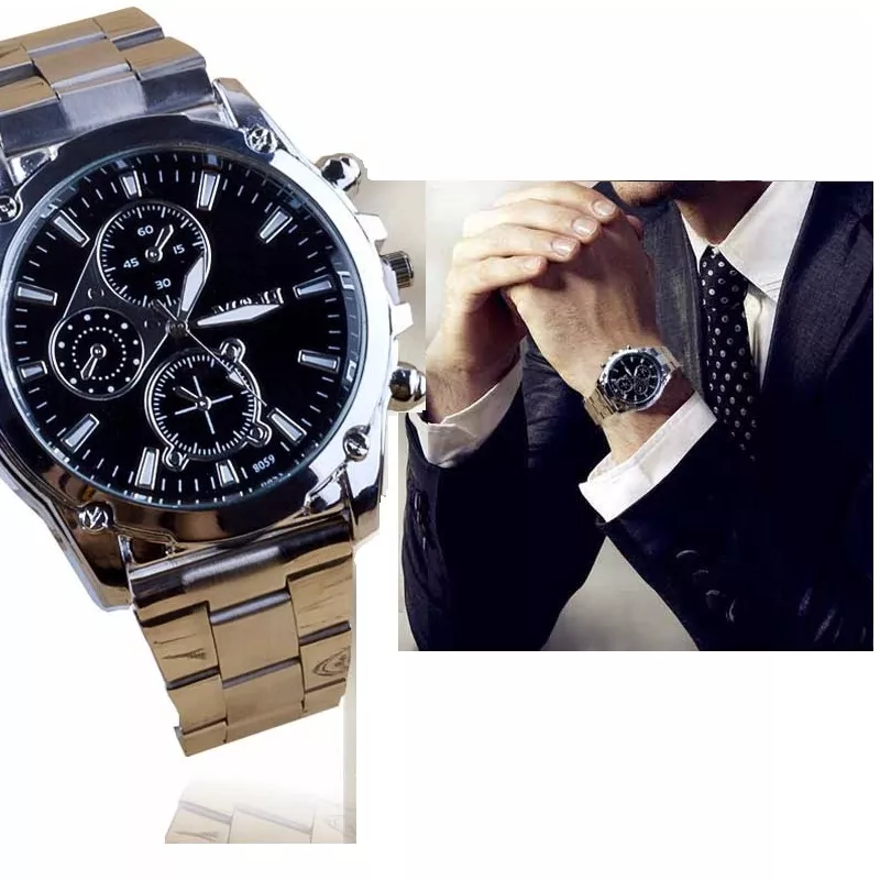 Продам кварцевые,  наручные часы “Relogio Masculino” из нержавеющей ста 2