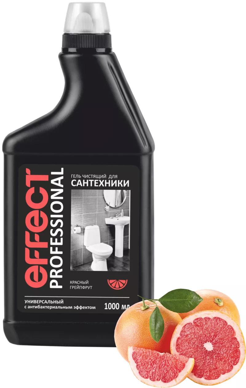 EFFECT PROFESSIONAL Гель чистящий для сантехники «Красный грейпфрут»