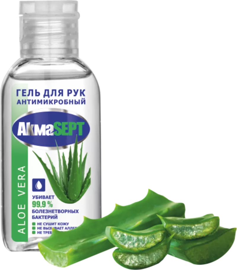Гель для рук антимикробный «Aloe vera»