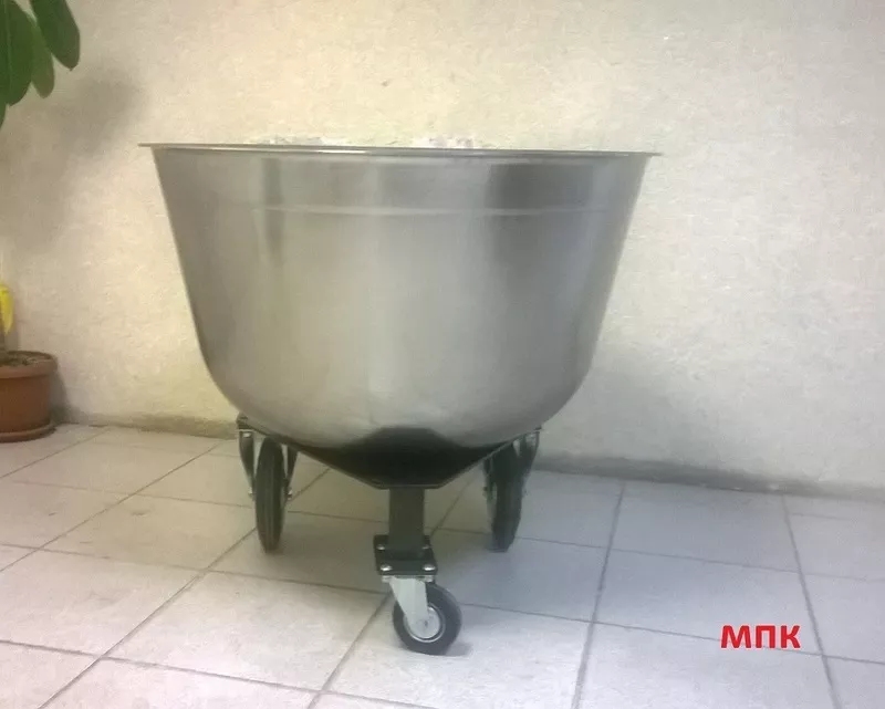 Тестомес ТММ-140 с дежой из нержавеющей стали (140 литров) 4